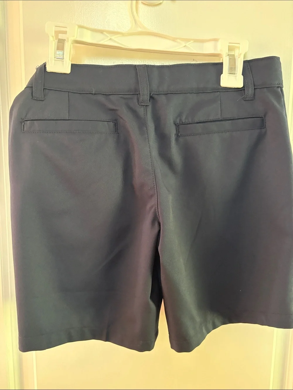 2 pair French Toast Boys' Black Flat Front Shorts